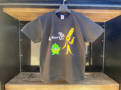 Nori's Beer キャラクター Tシャツ