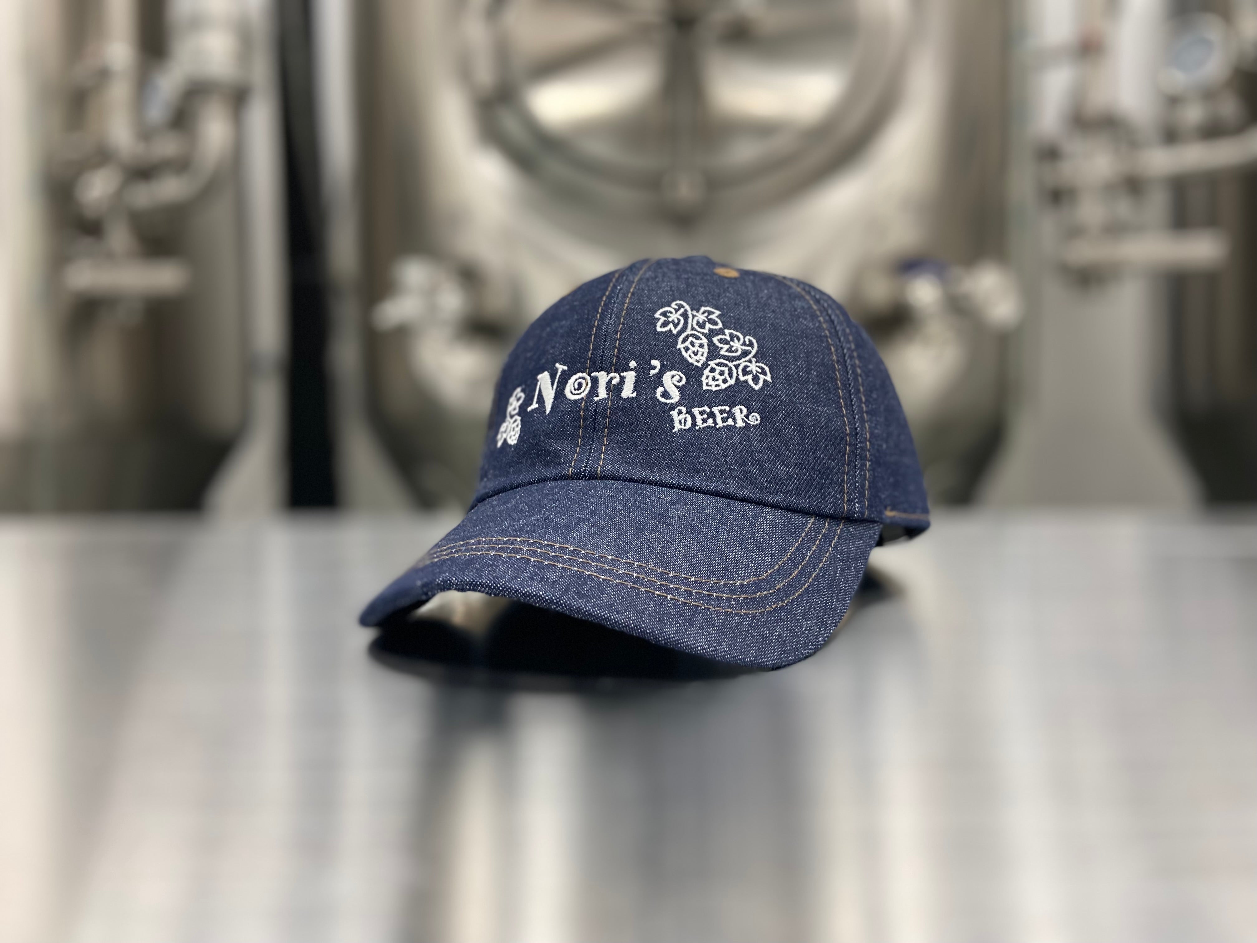 Nori's Beer Denim Cap:ノリズビア – Nori's Beer