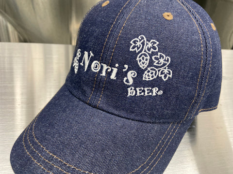 Nori's Beer Denim Cap